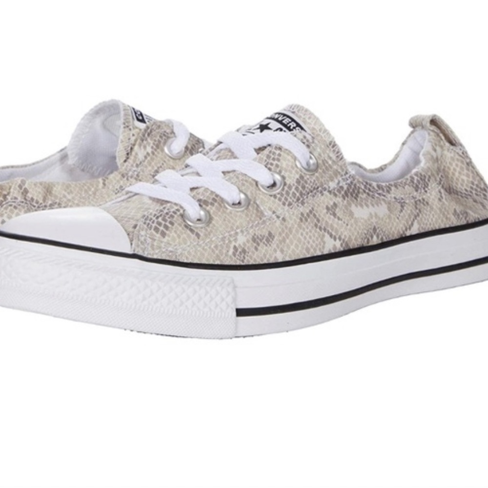New Snake Print Converse